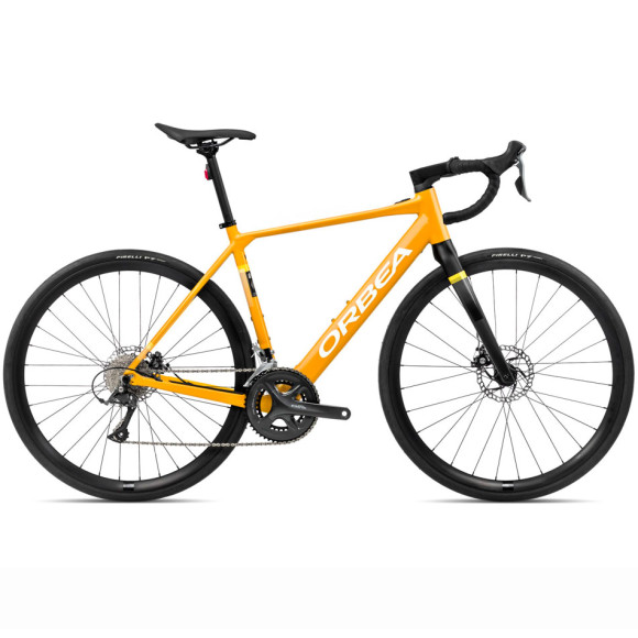 Bicicleta eléctrica ORBEA Gain D50 2024 NARANJA XL