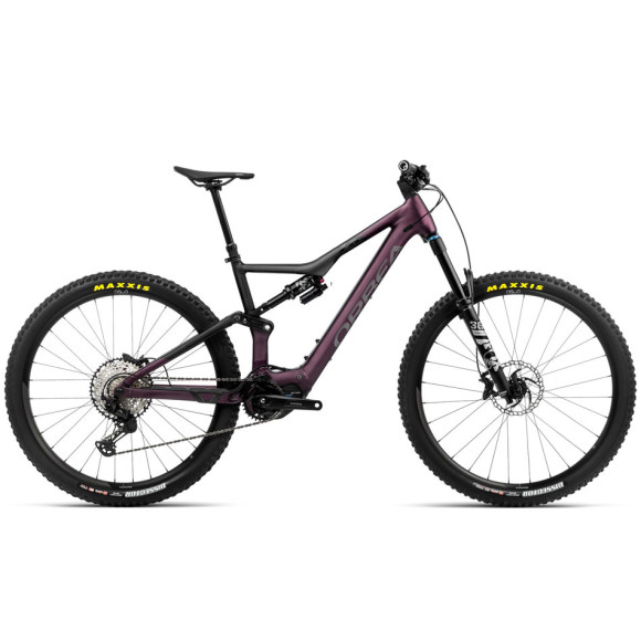 Bicicleta eléctrica ORBEA Rise H10 2024 MORADO L