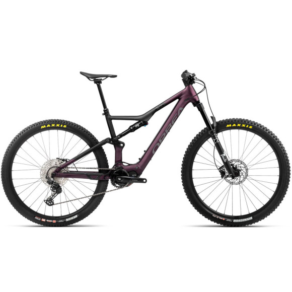 Bicicleta eléctrica ORBEA Rise H30 2024 MORADO XL