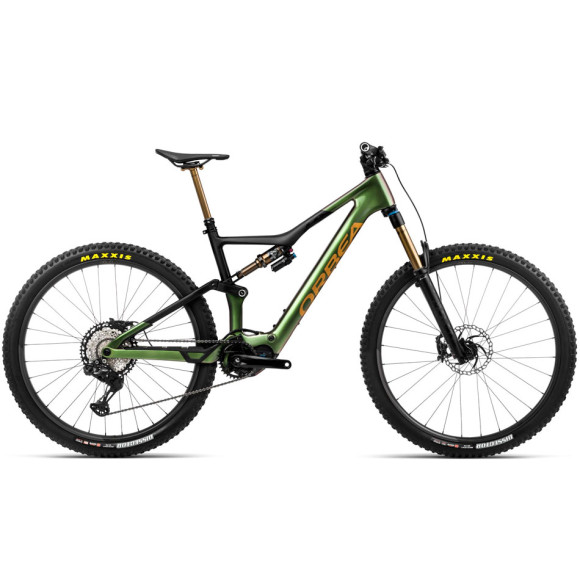 Bicicleta eléctrica ORBEA Rise M TEAM 2024 VERDE S