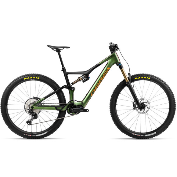 Bicicleta eléctrica ORBEA Rise M10 2024 VERDE L