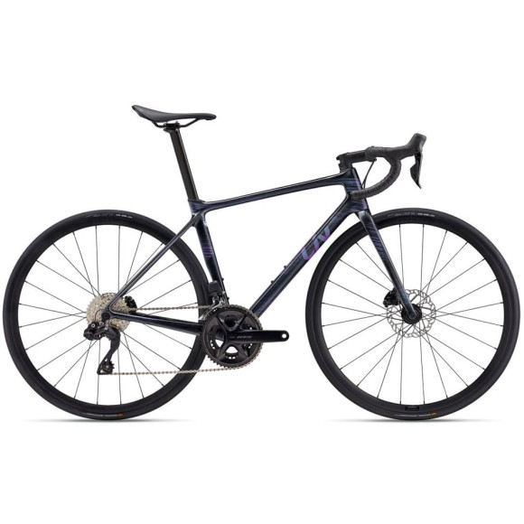 Bicicletta LIV Langma Advanced 1 Disc Pro compatta 2024 NEGRO XXS