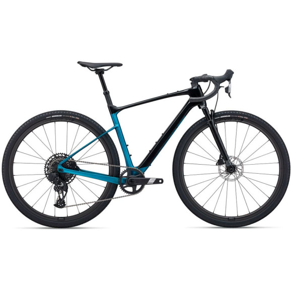 GIANT Revolt X Advanced Pro 2 2025 Bike BLACK BLUE XS