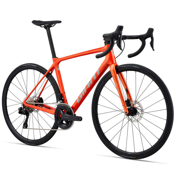 Bicicletta GIANT TCR Advanced Disc Pro 1 compatta 2024 NARANJA XS