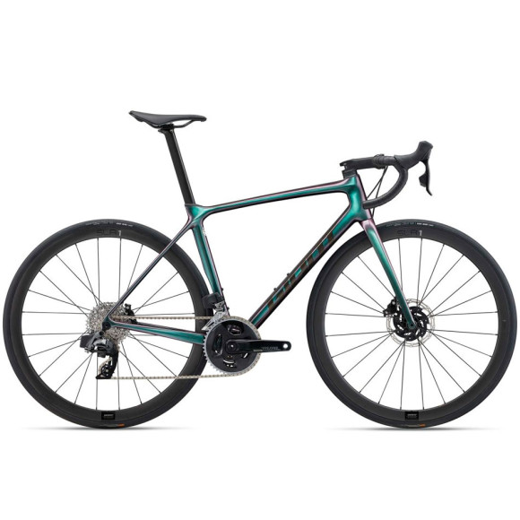 Bicicletta GIANT TCR Advanced Pro Disc 1 AXS 2024 VERDE M