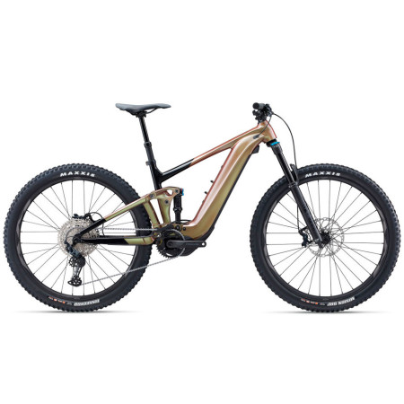 Bicicleta eléctrica GIANT Trance X E+ 2 Novedad ORO XL