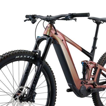 Bicicleta eléctrica GIANT Trance X E+ 2 Novedad ORO XL