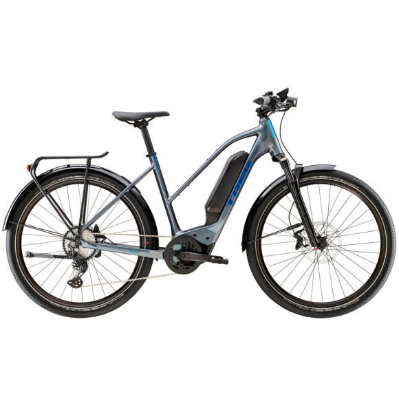 Vélo électrique TREK Allant+ 6 Stagger 400 Wh 2023 GRIS S