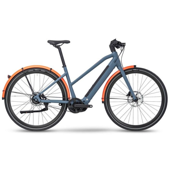 Bicicleta elétrica BMC 257 AMP AL ONE ST 2023 AZUL S