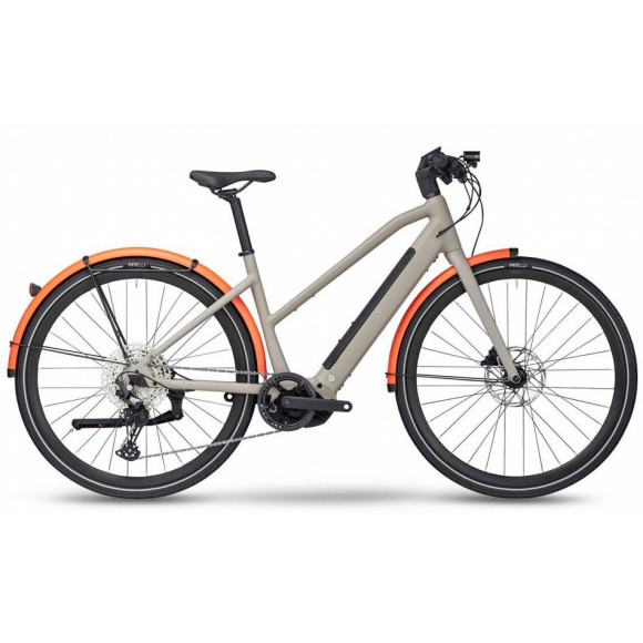 Bicicleta elétrica BMC 257 AMP AL TWO ST 2023 BEGE S