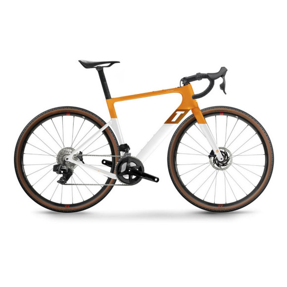 Bicicletta 3T Exploro Racemax Rival AXS 2x12 700c NARANJA 56