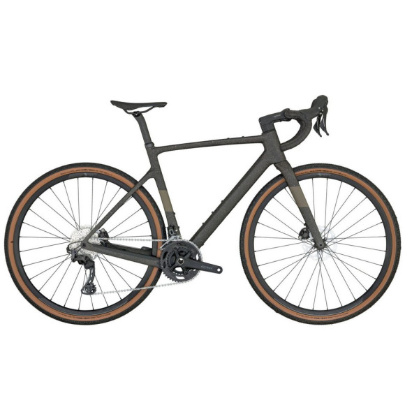 Bicicleta SCOTT Addict Gravel 40 Black 2024 ANTRACITA 49