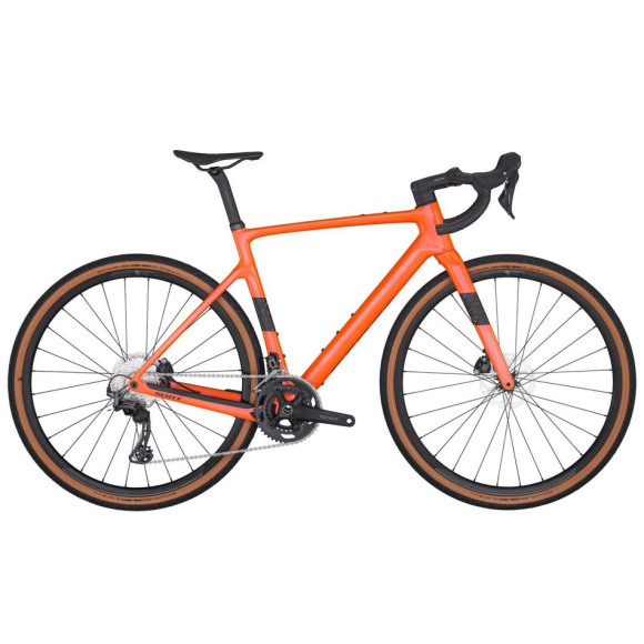 Bicicleta SCOTT Addict Gravel 40 Laranja 2024 LARANJA 54