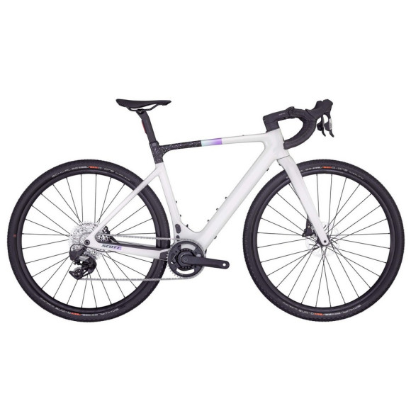 Bicicleta eléctrica SCOTT Contessa Solace Gravel Eride 15 White 2024 BLANCO 54