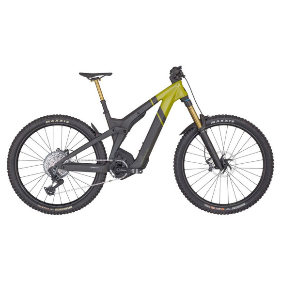 SCOTT Patron ST Eride 900 Tuned TR Electric Bike 2024 BLACK YELLOW S