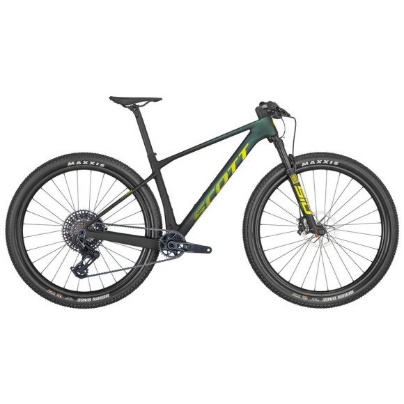 Bicicleta SCOTT Scale RC World Cup TR 2024 NEGRO VERDE M