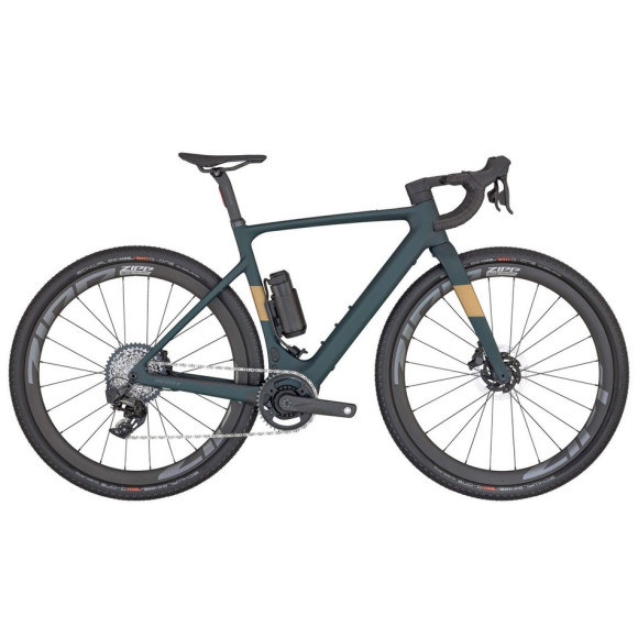 Bicicleta elétrica SCOTT Solace Gravel Eride 10 Green 2024 VERDE 54