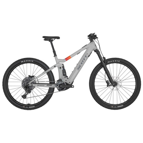 Bicicleta eléctrica SCOTT Strike Eride 930 Gris Naranja 2024 GRIS M