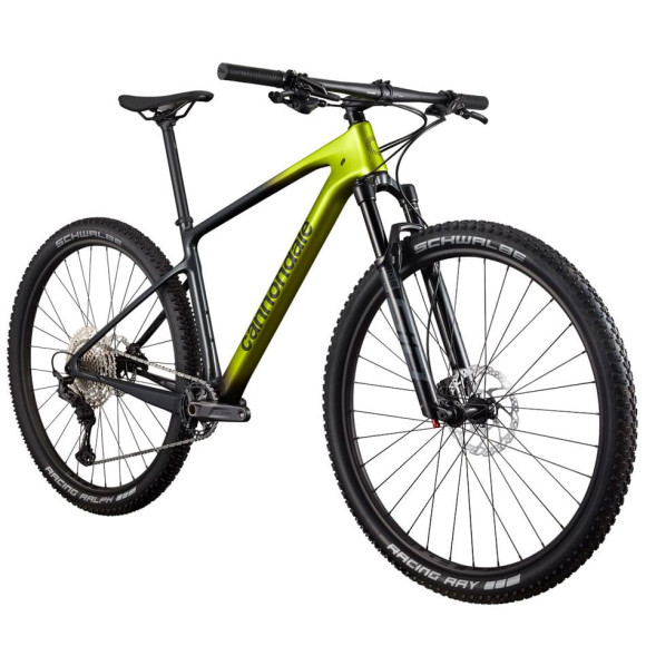 Bicicletta CANNONDALE Scalpel HT Carbon 4 SID XT Verde VERDE M