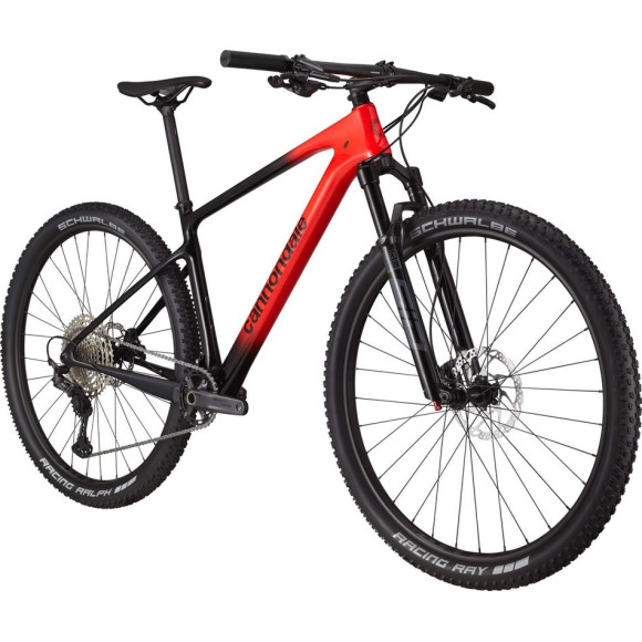 Bicicleta CANNONDALE Scalpel HT Carbon 4 SID XT VERMELHO L