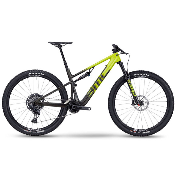 Bicicleta eléctrica BMC Fourstroke AMP LT ONE 2024 NEGRO AMARILLO M