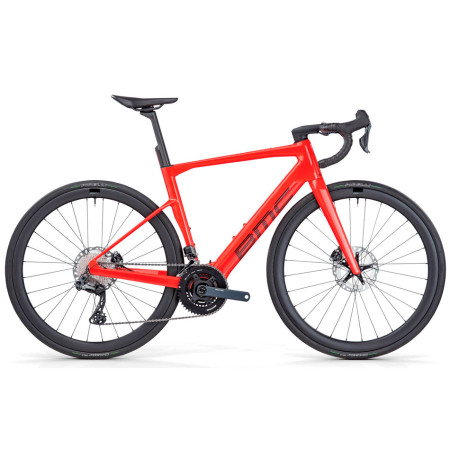 Bicicleta eléctrica BMC Roadmachine 01 AMP TWO 2024 ROJO 58