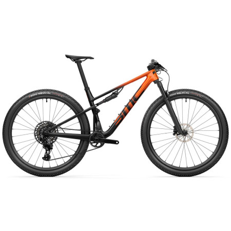 Bicicleta BMC Fourstroke 01 ONE 2024 LARANJA PRETA M