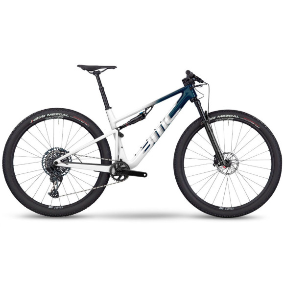 Bicicleta eléctrica BMC Fourstroke THREE 2024 MARINO BLANCO S