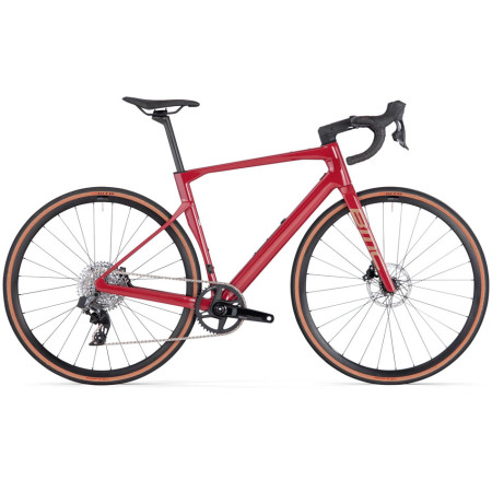 Bicicleta BMC Roadmachine X TWO 2024 VERMELHO 47