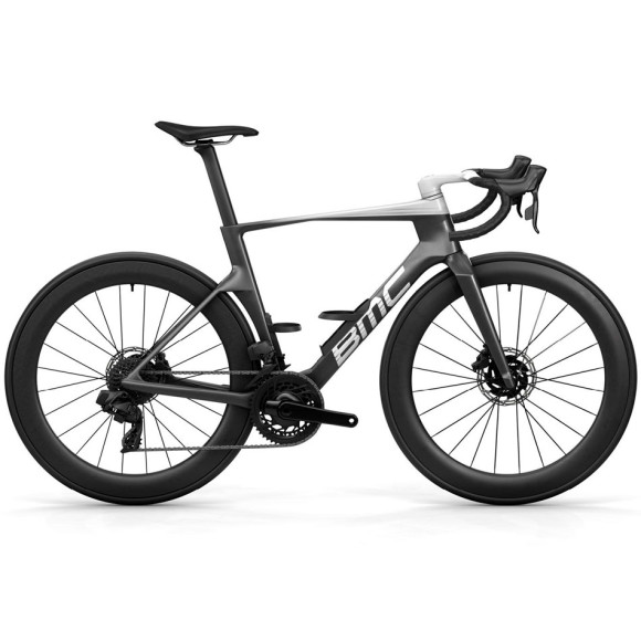 Bicicletta BMC Teammachine R 01 LTD 2024 NERO BIANCO 47