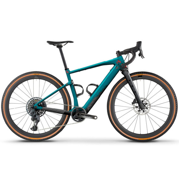 Bicicleta eléctrica BMC URS AMP LT TWO 2024 TURQUESA XS