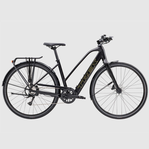 Bicicleta eléctrica TREK FX+ 2 Stagger LT 2025 NEGRO M