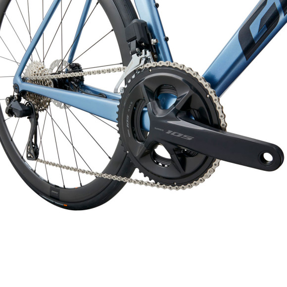 Bicicleta GIANT TCR Advanced 0 Pro Compact 2025 AZUL M.L.