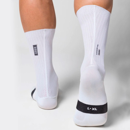 GOBIK Vortex Unisex Socks 2024 WHITE SM