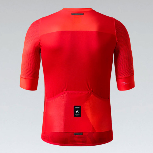 Camisa unissex GOBIK Carrera 2.0 2024 VERMELHO L