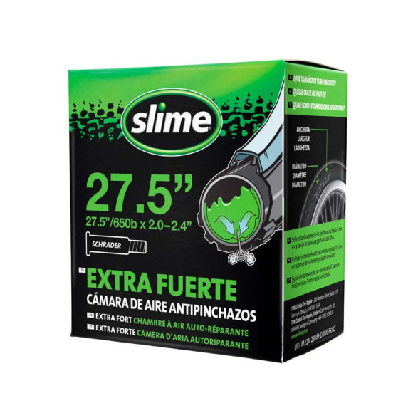 Tubo antiforatura SLIME 27,5 con valvola Schrader 