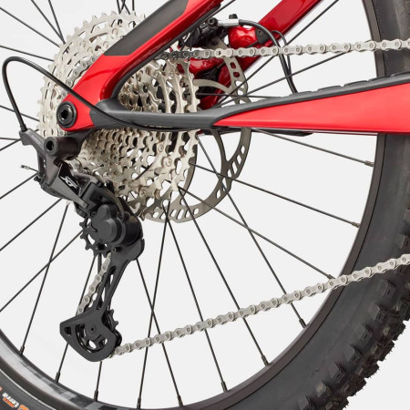 Bicicleta eléctrica CANNONDALE Moterra SL 2 Novedad ROJO S