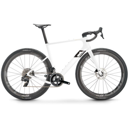 Bicicletta in carbonio 3T Racemax Italia Rival AXS 2x12 700C BIANCO 51