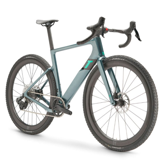 Bicicleta eléctrica 3T Racemax BOOST Italia Rival XPLR AXS 1x12 Ardesia GRIS 51