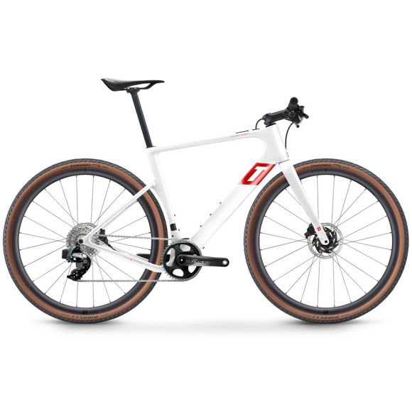 Bicicleta eléctrica 3T Ultra BOOST Urban Force D1 AXS 1x12 Flatbar Discus Plus I28 BLANCO XXS