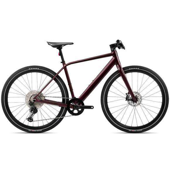 Bicicleta eléctrica ORBEA Vibe H10 2024 GRANATE XL