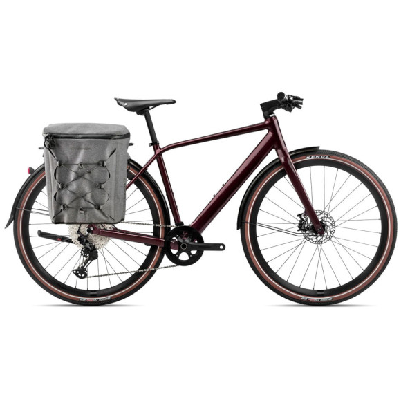 Bicicleta eléctrica ORBEA Vibe H10 EQ 2024 GRANATE M