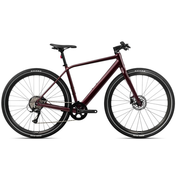 Bicicleta eléctrica ORBEA Vibe H30 2024 GRANATE L