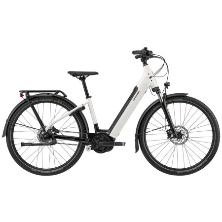 Bici elettrica CANNONDALE Mavaro Neo 4 Low Step Thru BIANCO S