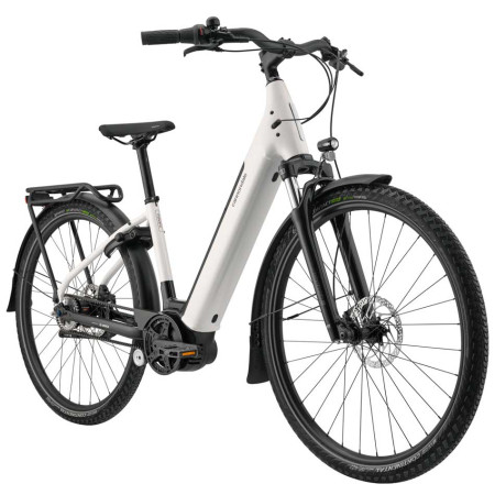 Bici elettrica CANNONDALE Mavaro Neo 4 Low Step Thru BIANCO S