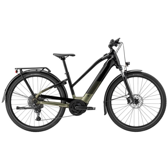 Bicicleta eléctrica CANNONDALE Tesoro Neo X 2 Step Thru Mantis NEGRO L