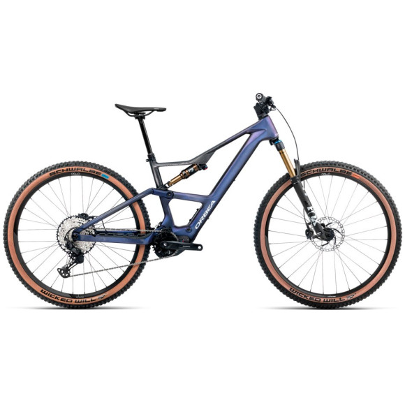 Bicicleta elétrica ORBEA Rise SL M10 630 Wh 2025 ANTRACITE L