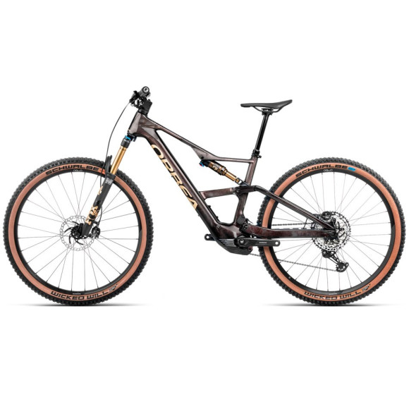 Bicicleta eléctrica ORBEA Rise SL M10 630 Wh 2025 ANTRACITA L