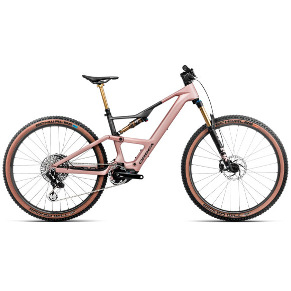 Bicicleta eléctrica ORBEA Rise SL M-LTD 420 Wh 2025 ROSA NEGRO M