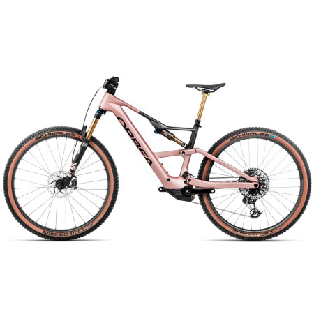 Bicicleta elétrica ORBEA Rise SL M-LTD 420 Wh 2025 ROSA PRETA M